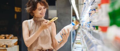 Woman in store